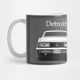 Detroit Muscle BW Mug